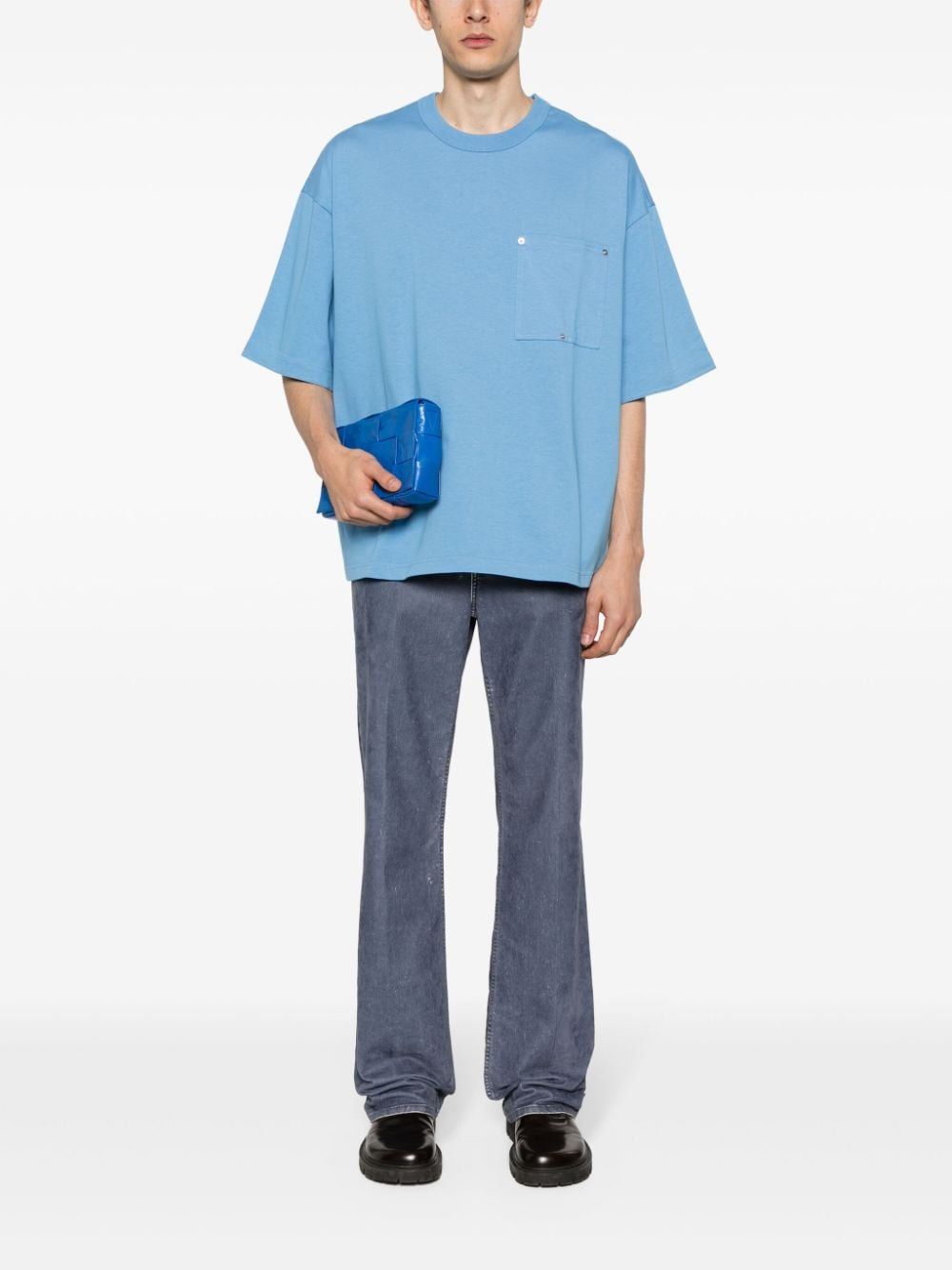 Bottega Veneta Men T-Shirt With Logo - 7