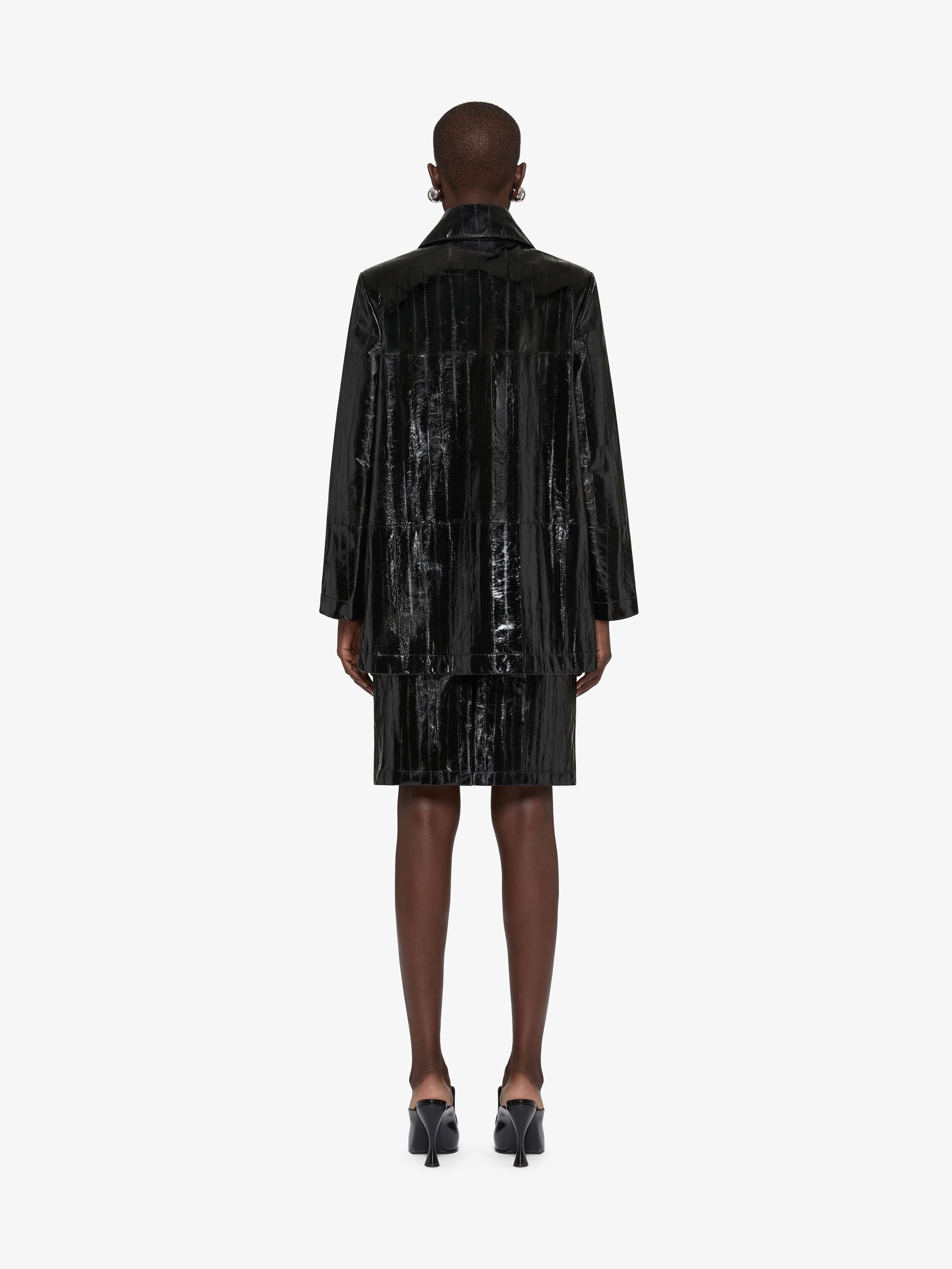 コート GIVENCHY COAT (BWC0D615BA 001) Givenchy COAT IN LEATHER | REVERSIBLE