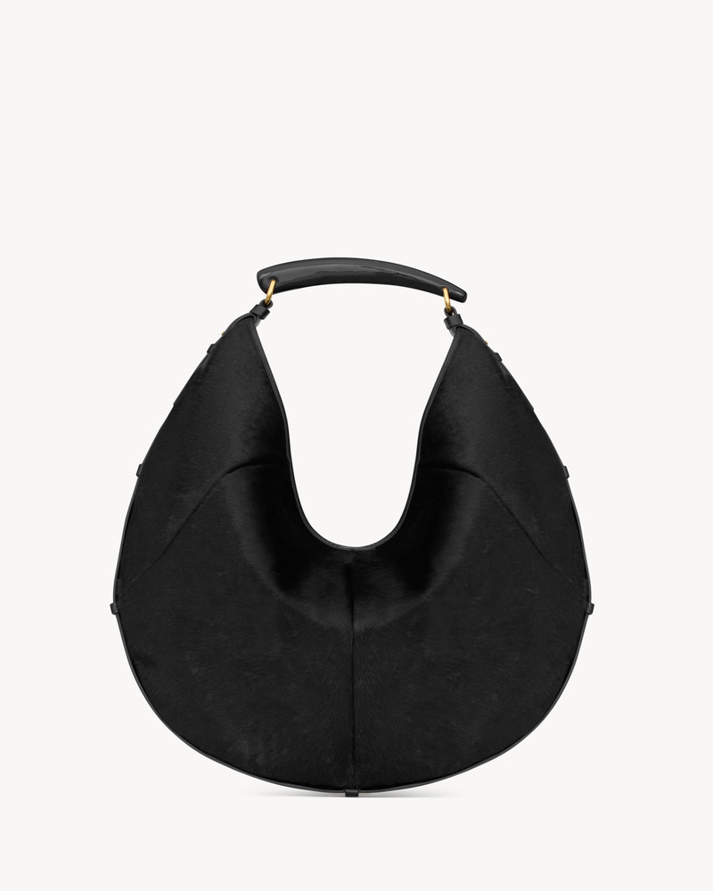 MOMBASA LARGE IN PONY HAIR LEATHER 1