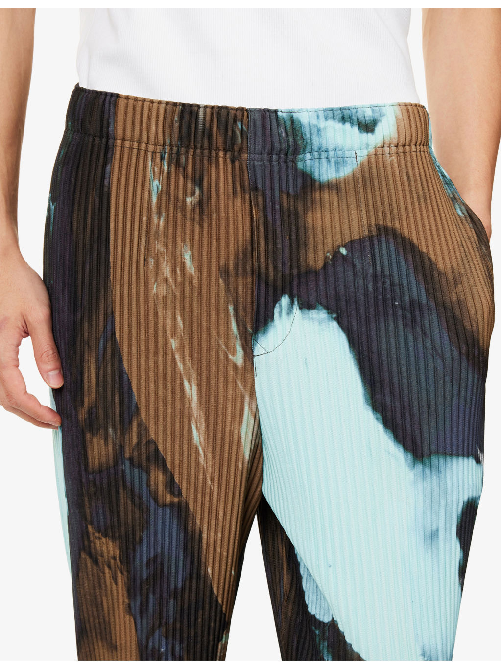 Agate Graphic-Print Knitted Trousers - 5