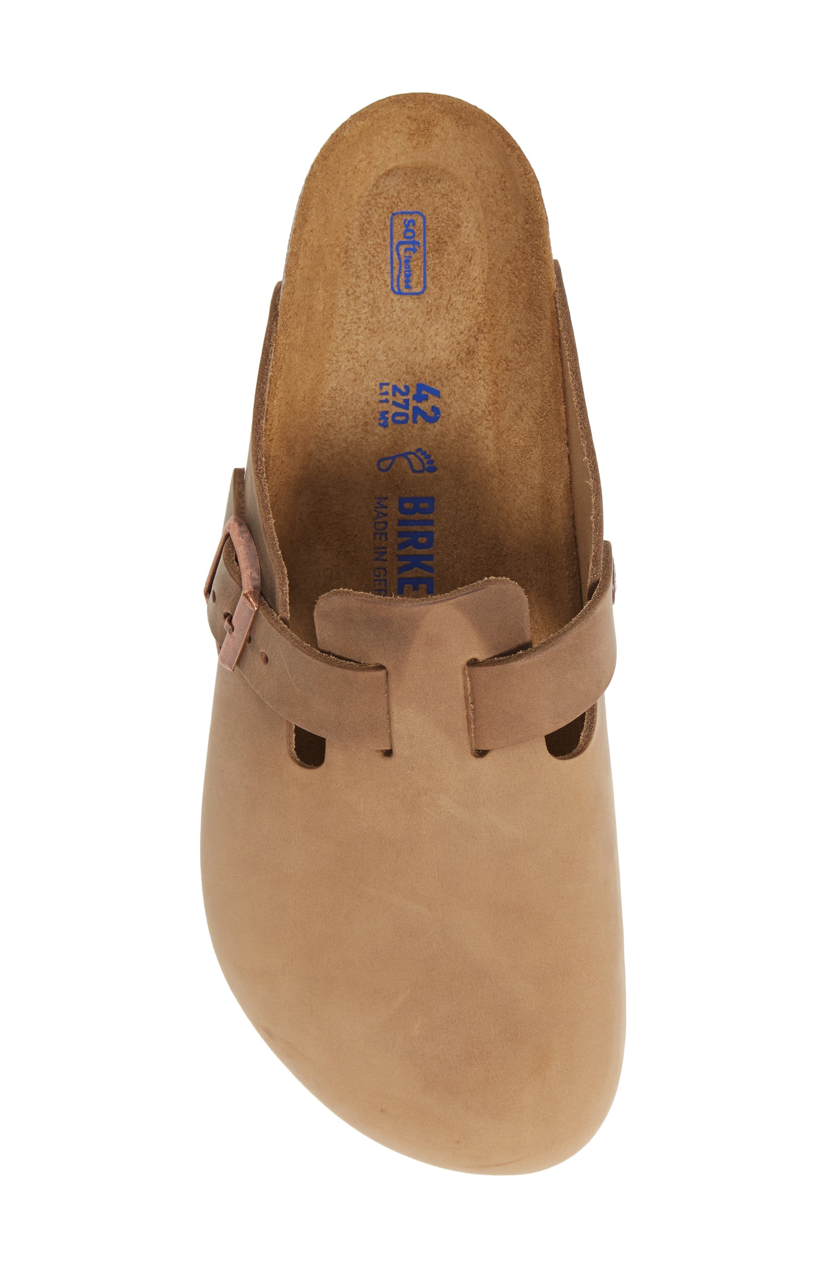 Birkenstock Boston Soft Clog in Tobacco Oiled Leather at Nordstrom - 5
