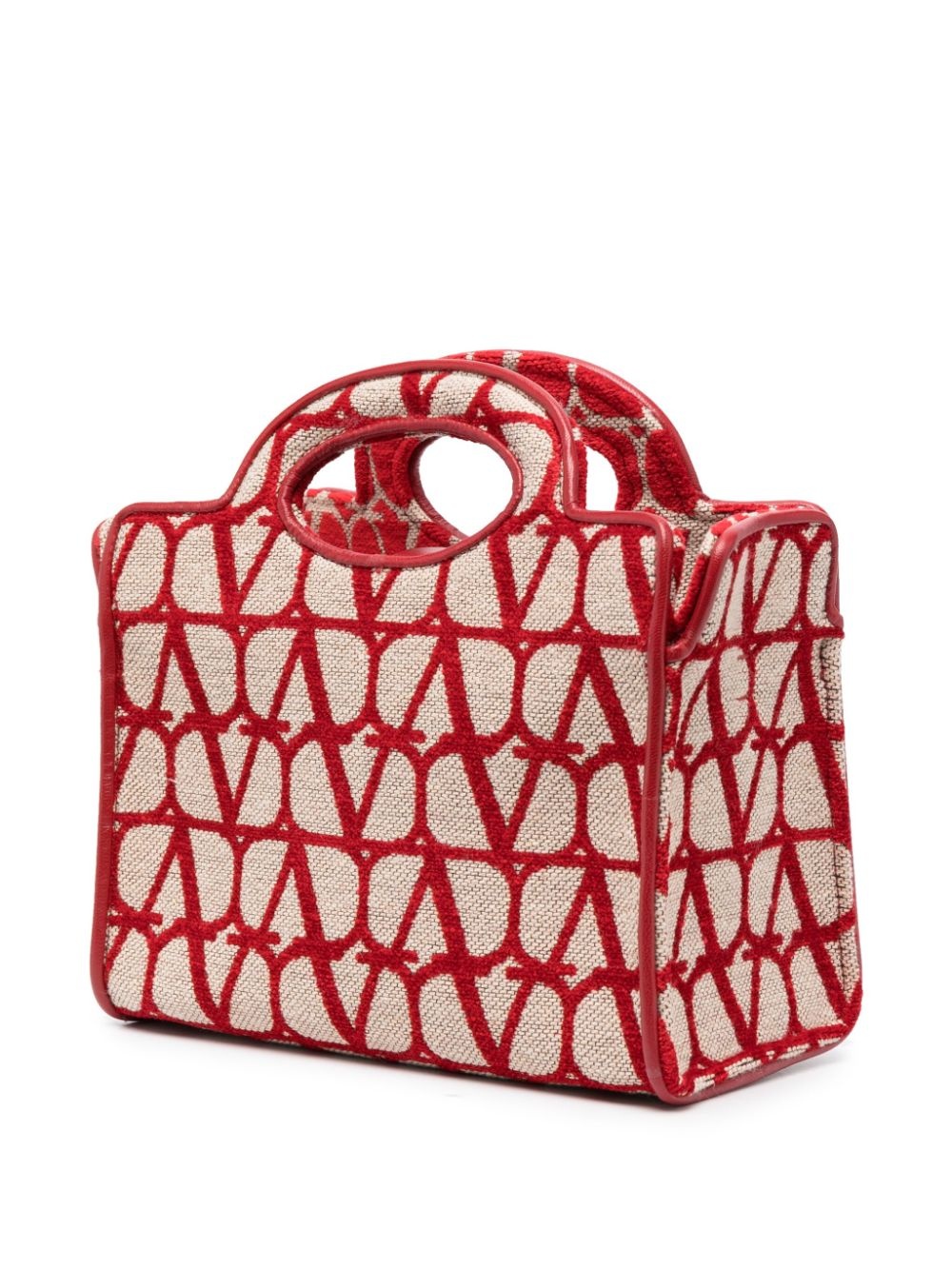 mini Le Troisième jacquard tote bag - 3