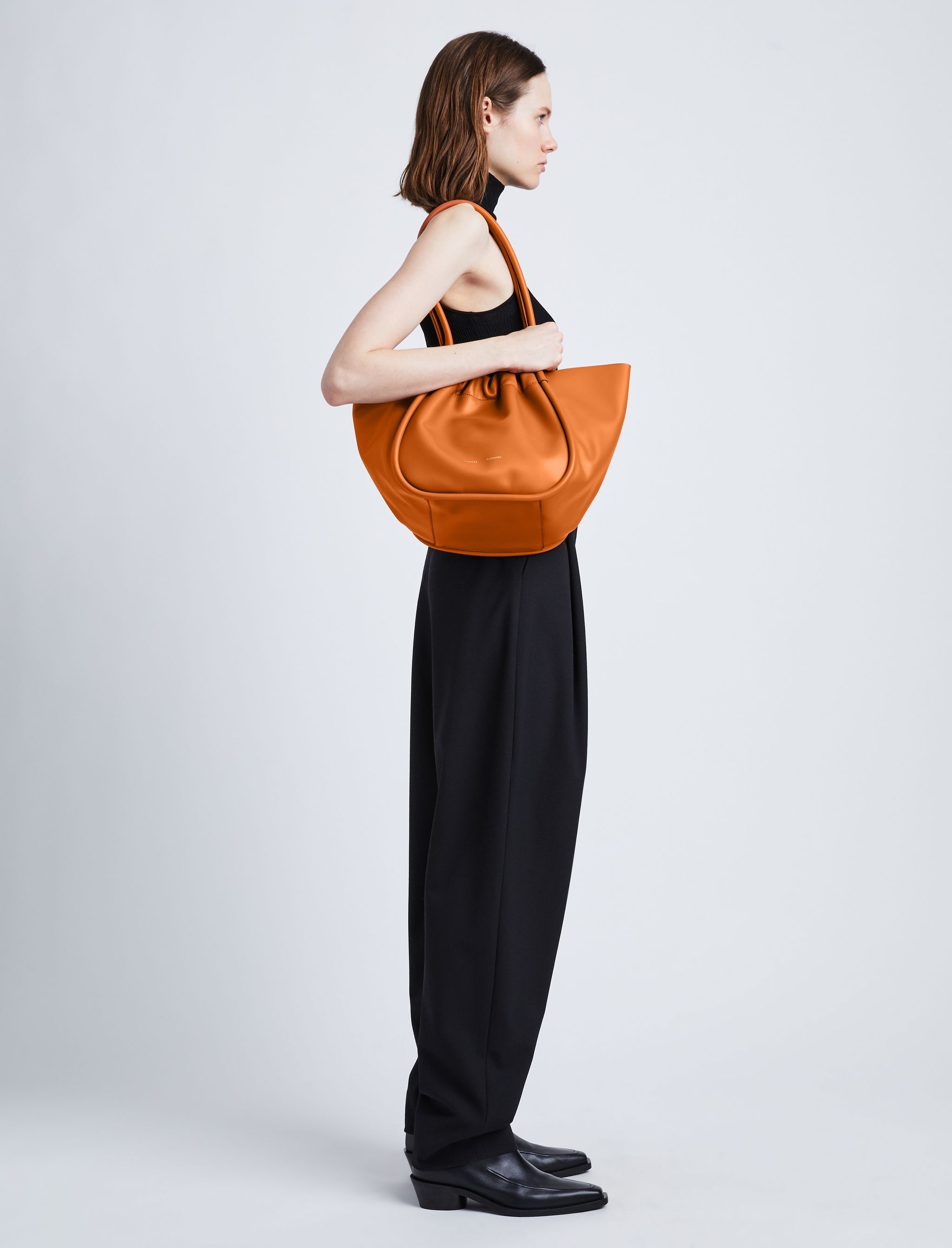 Large Ruched Tote - 6