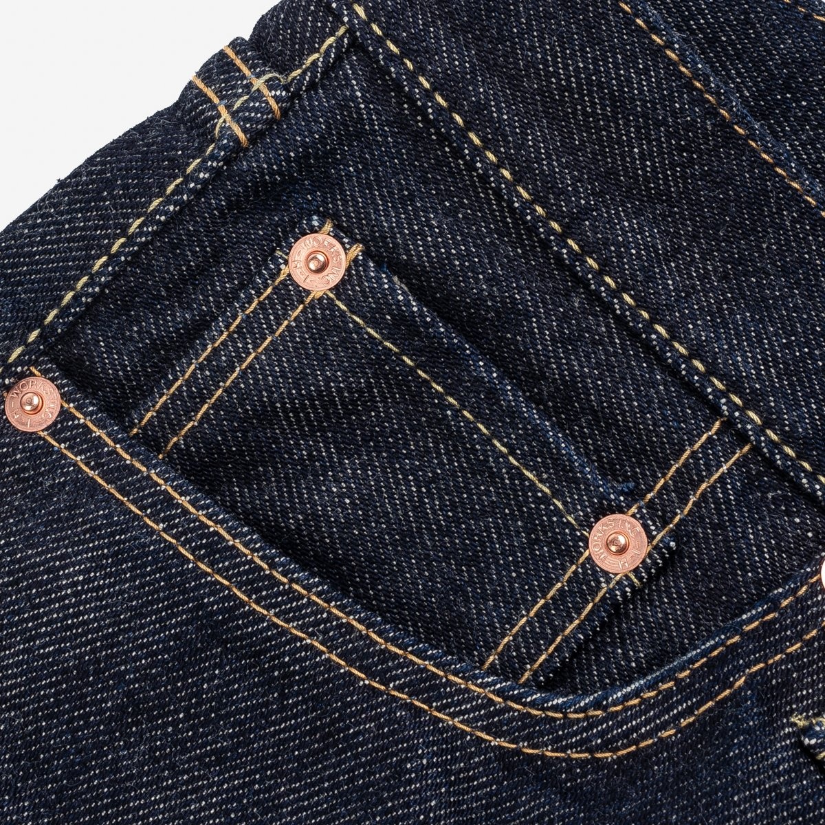 IH-555S-21 21oz Selvedge Denim Super Slim Cut Jeans - Indigo - 10