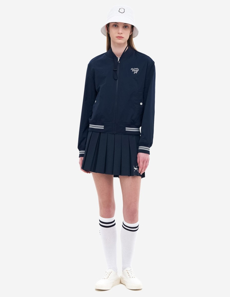 Maison Kitsuné Women Fox Head Stadium Jacket outlook