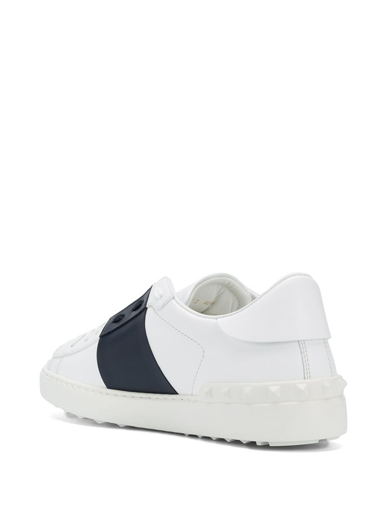 Valentino Open leather sneakers outlook