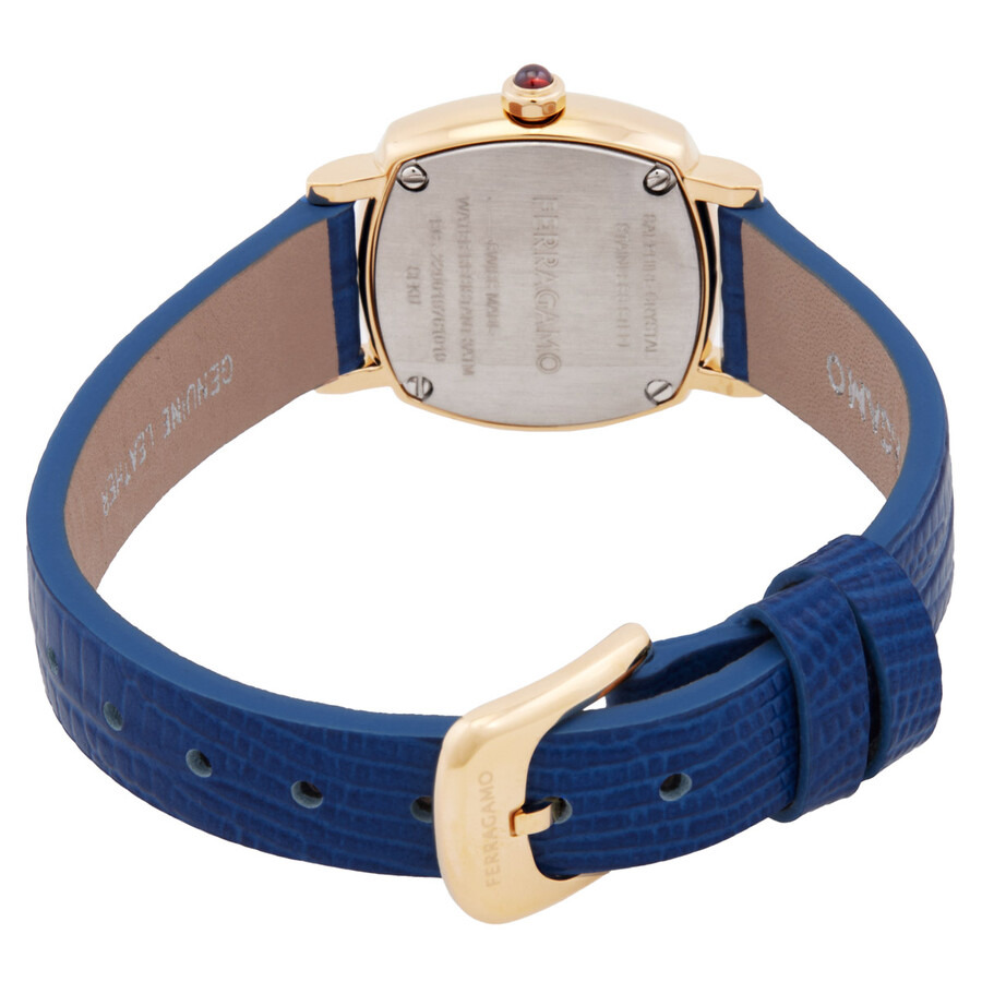 Ferragamo Soft Square Quartz White Dial Ladies Watch SFKU00223 - 3