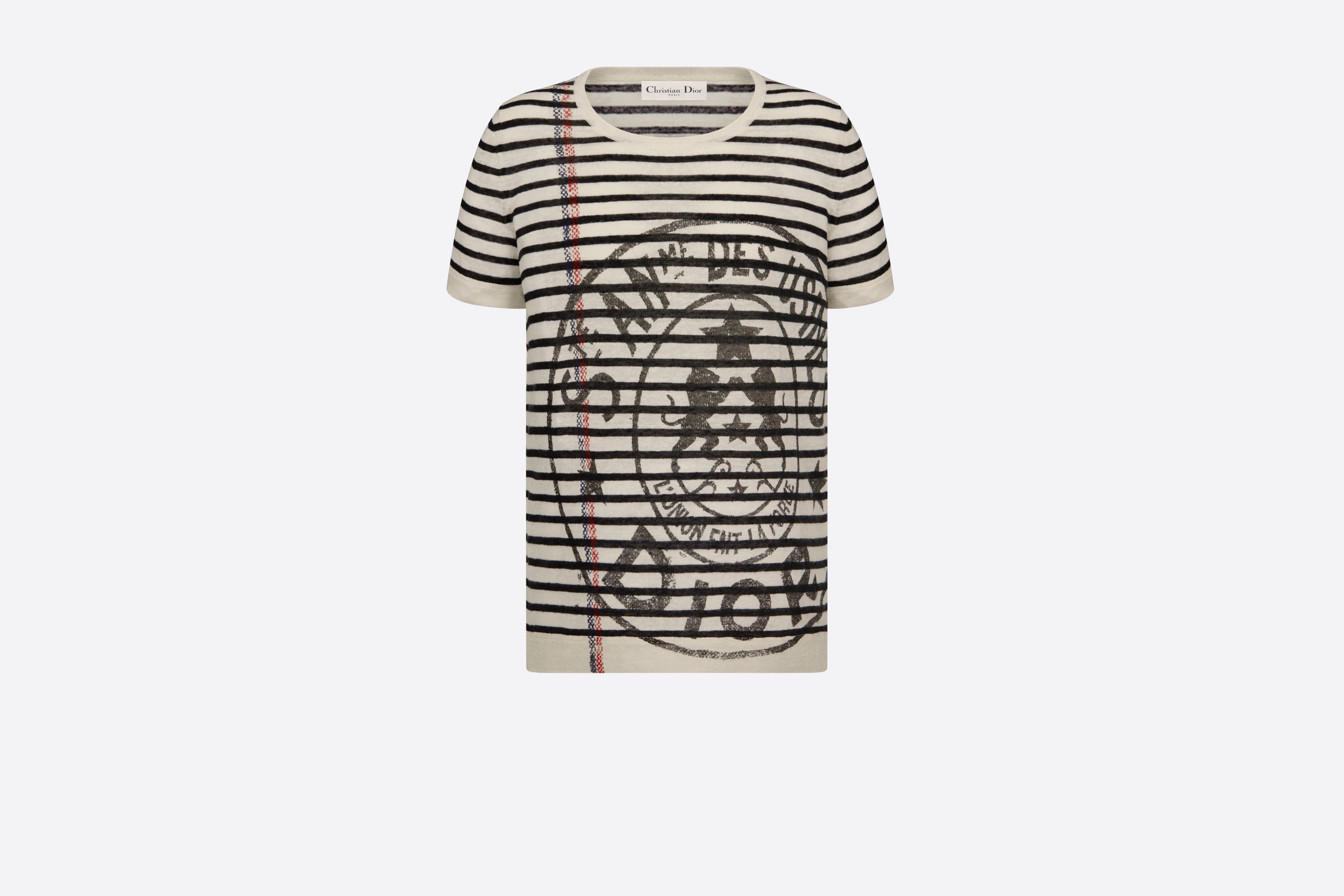 Dior Marinière Short-Sleeved Sweater - 1
