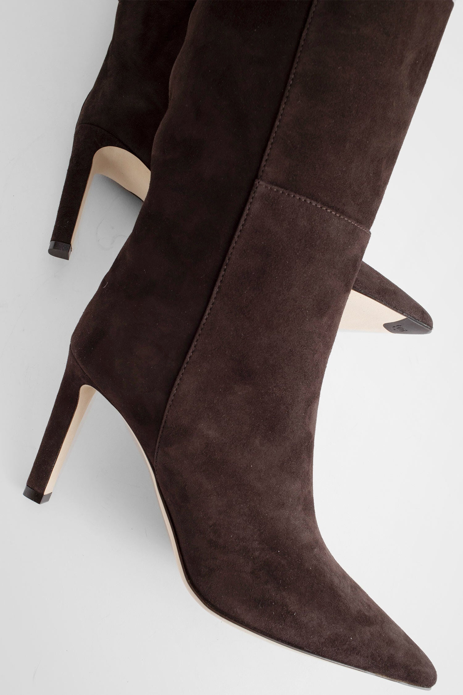 JIMMY CHOO WOMAN BROWN BOOTS - 6