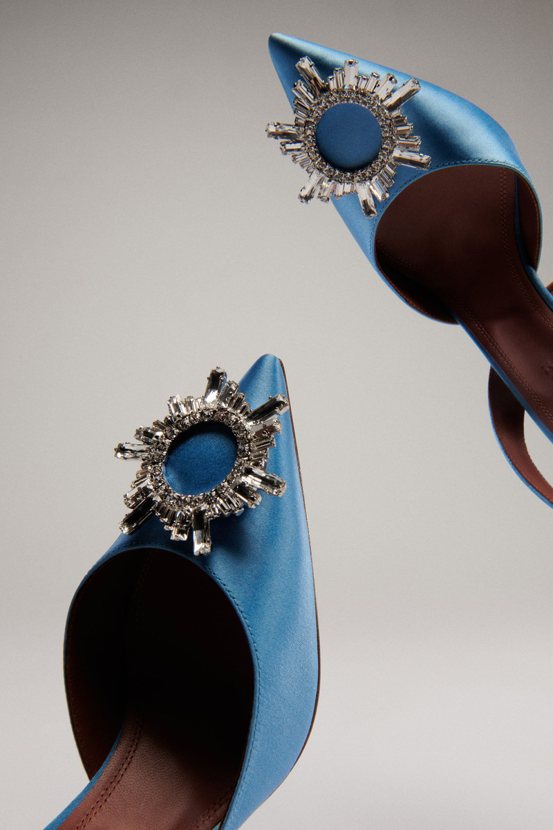 BEGUM SLING BABY BLUE SATIN 4