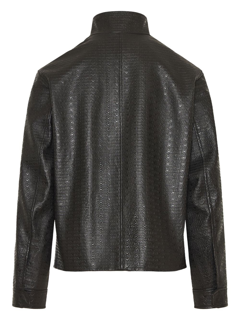 logo-debossed jacket - 2