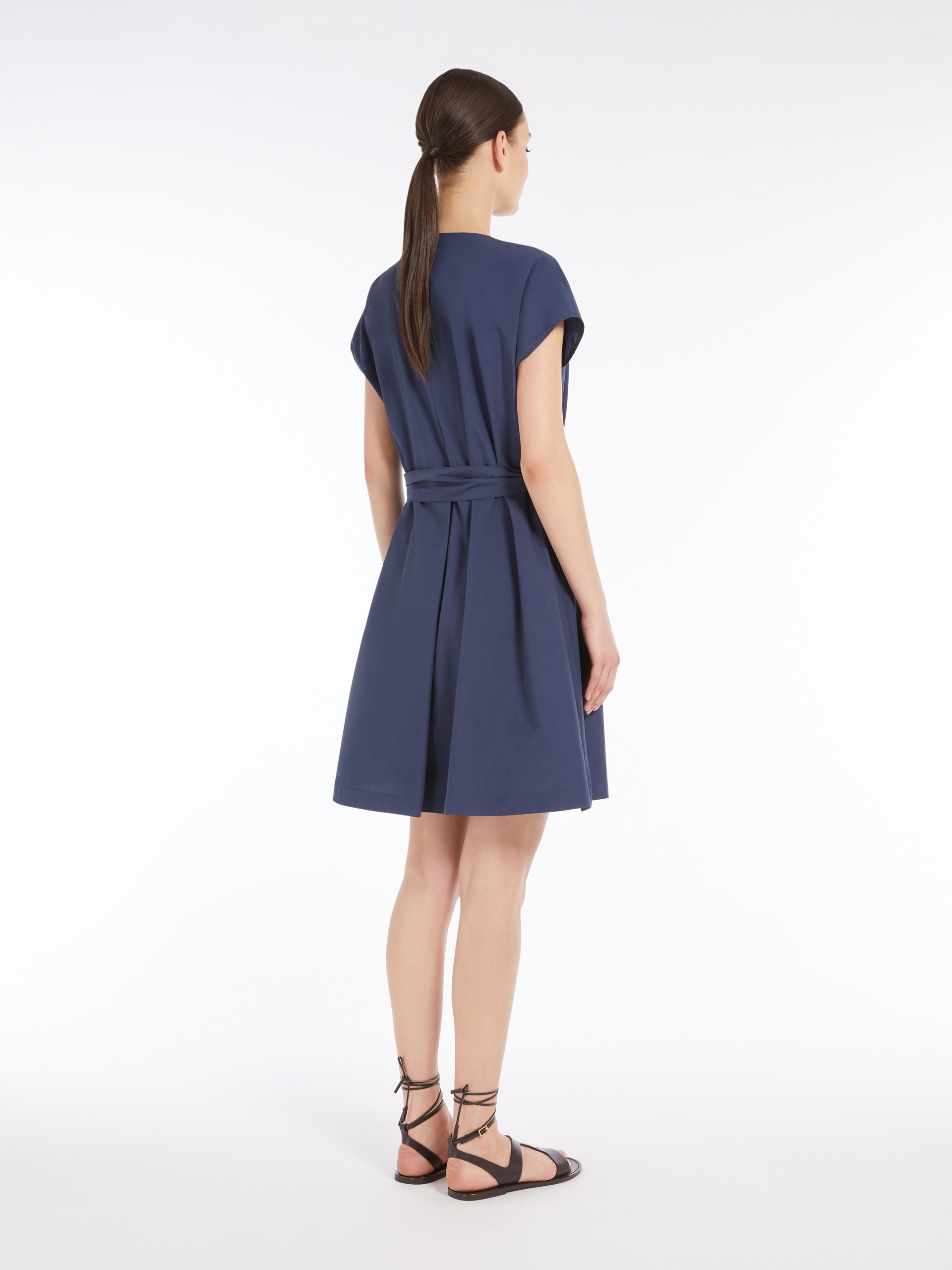 MITICO Cotton poplin short dress - 4