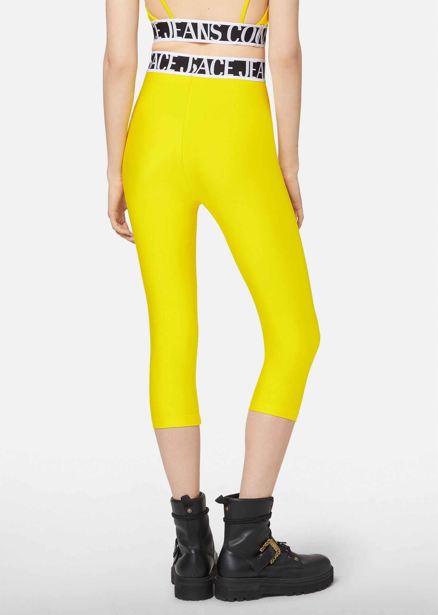 Logo Cropped Leggings - 3