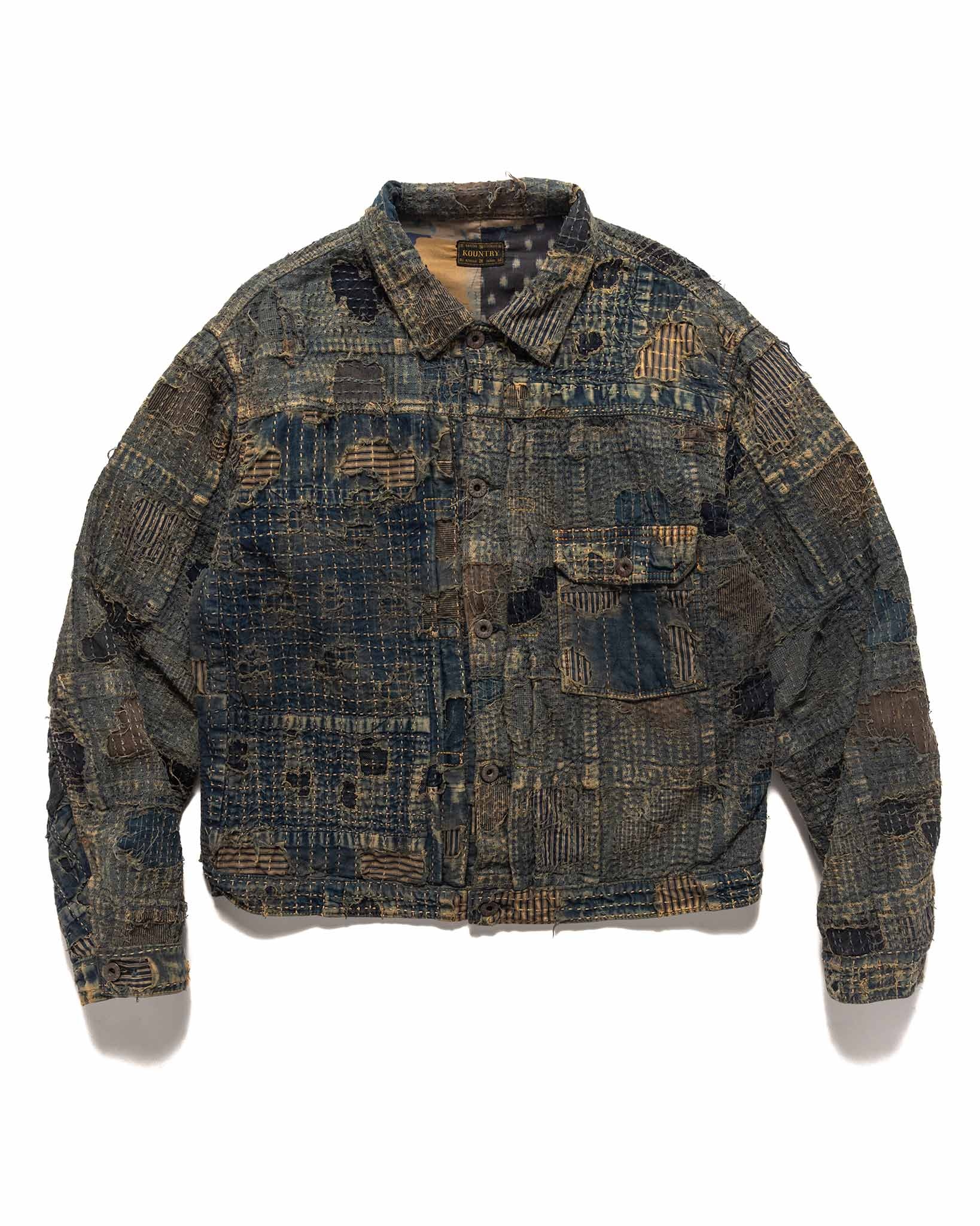 Kapital BORO SPRING 1st Jacket Indigo | havenshop | REVERSIBLE