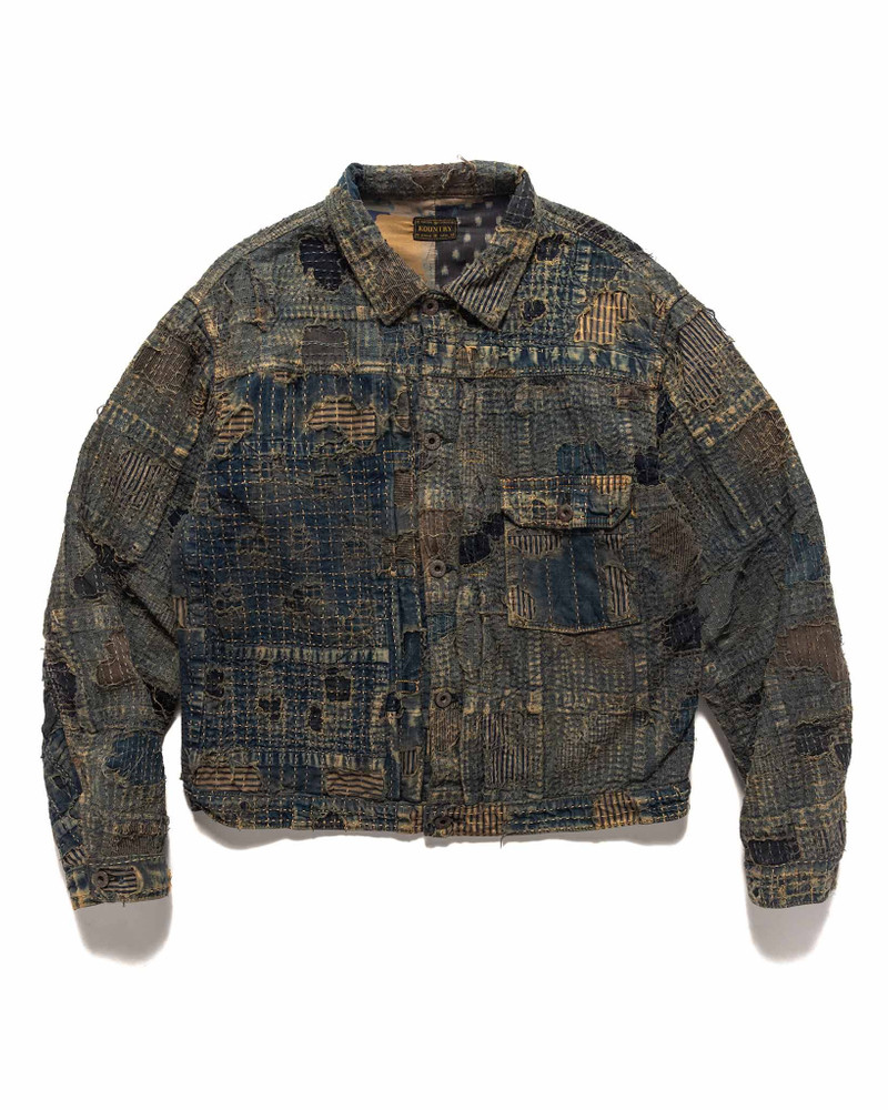 BORO SPRING 1st Jacket Indigo - 1