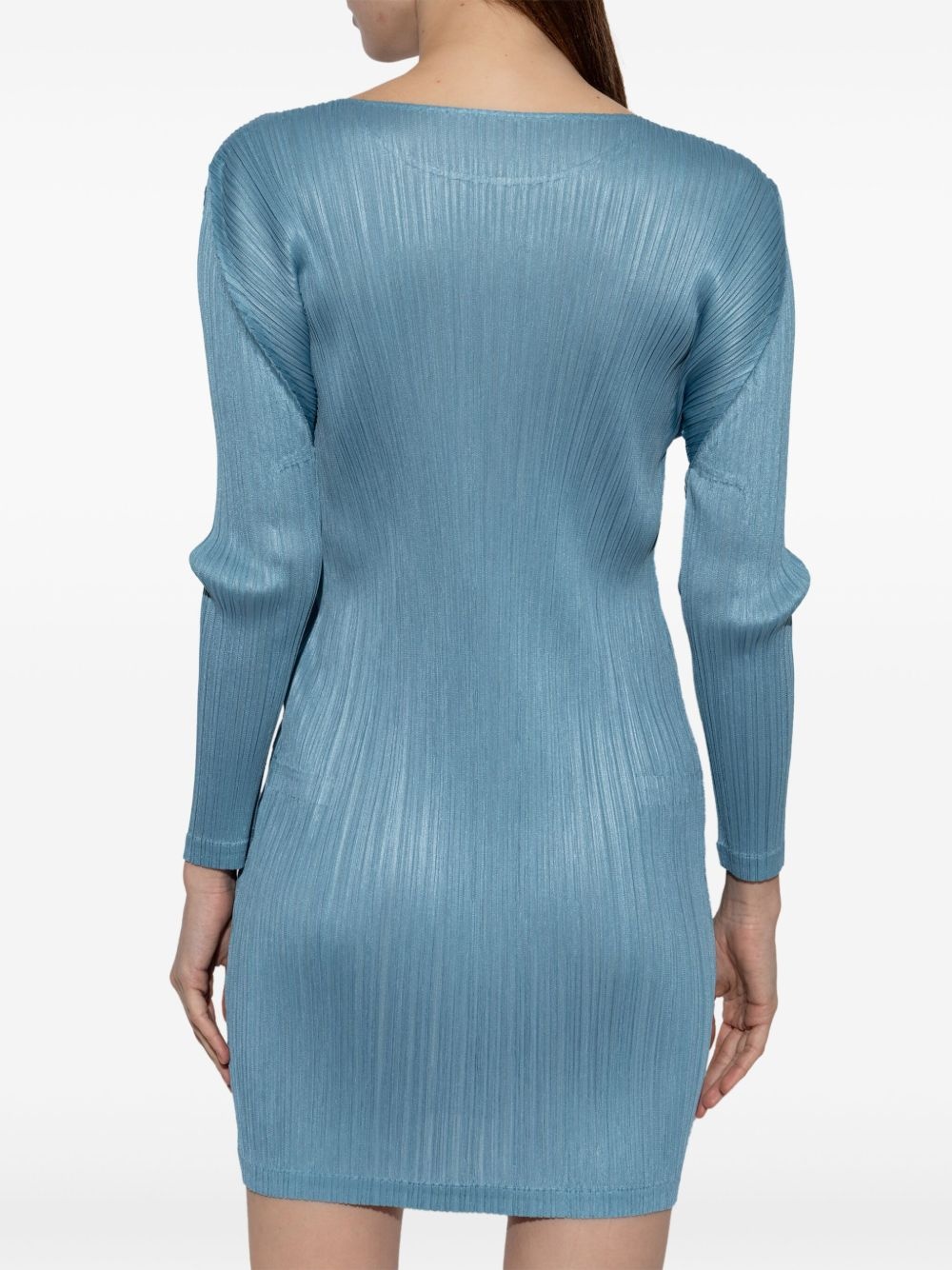 pleated mini dress - 4