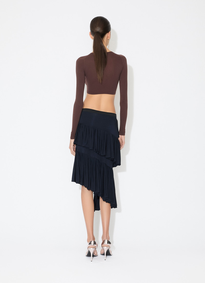 Alaïa JERSEY SPIRAL SKIRT outlook