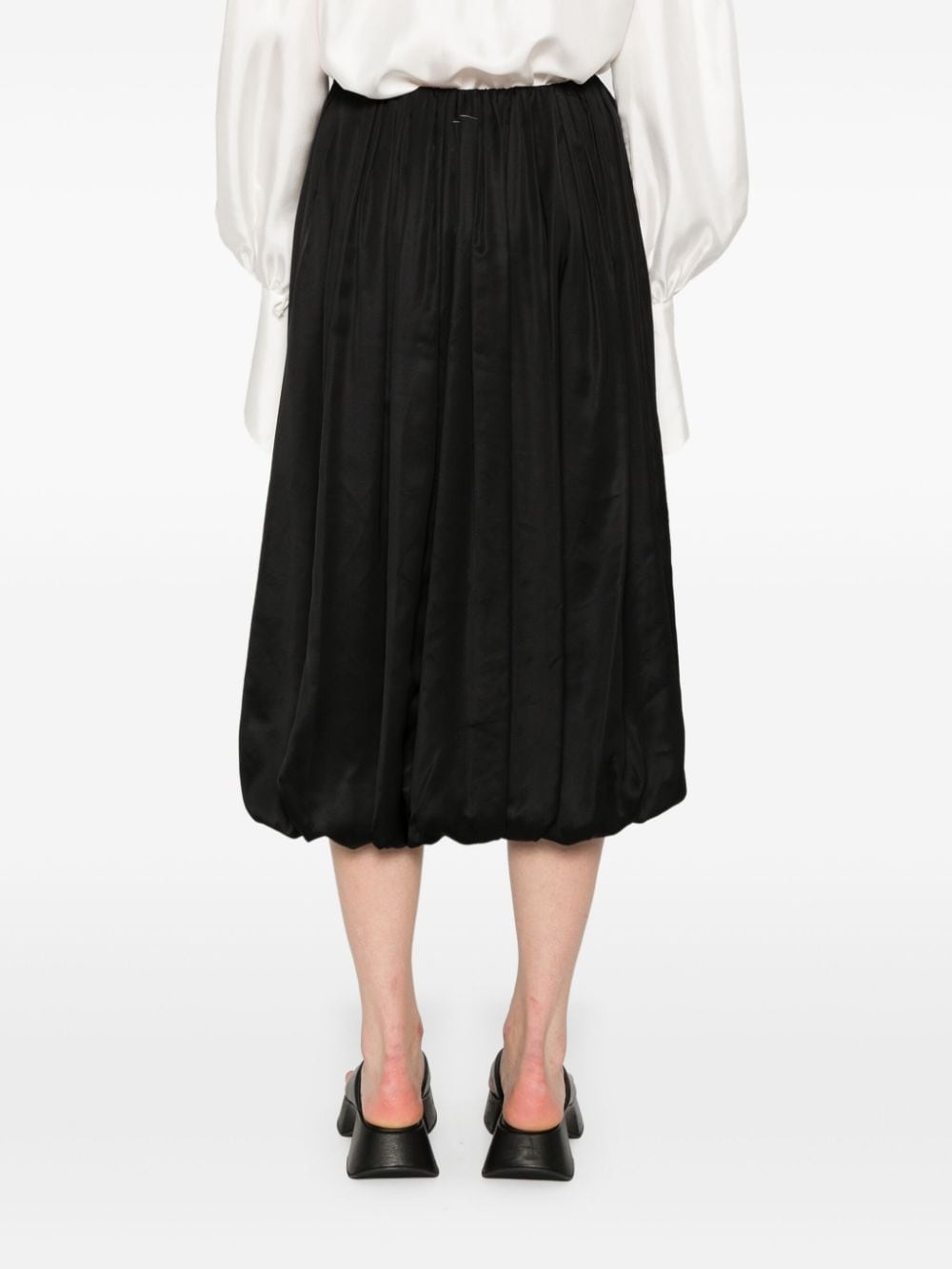 pleat-detailing mini dress - 4