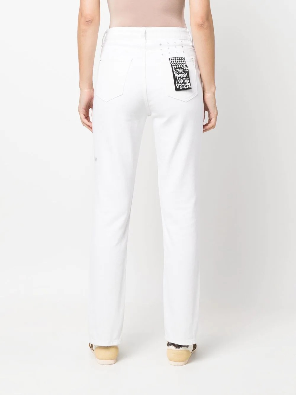 skinny-cut leg jeans - 4