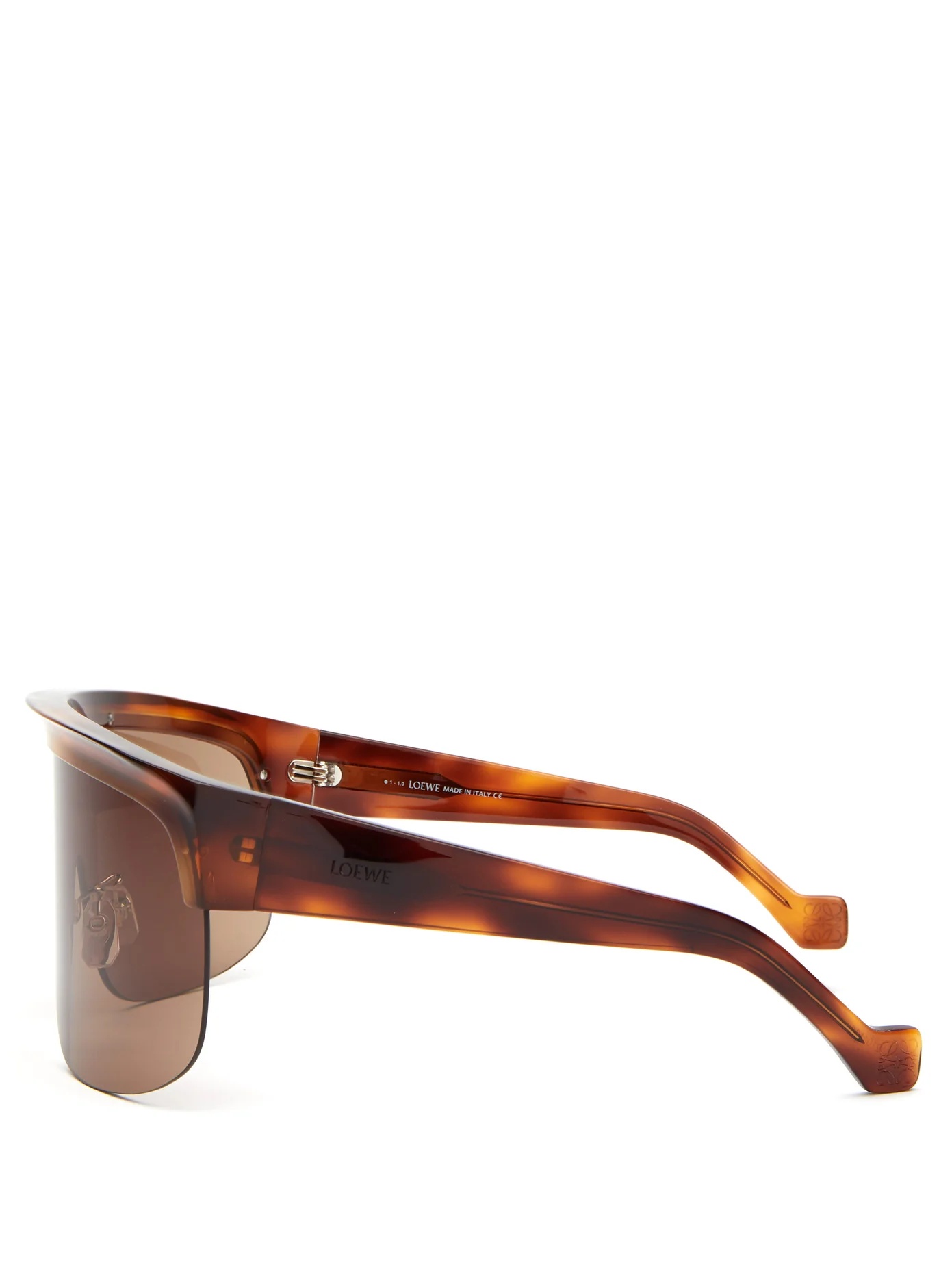 Show D-frame visor sunglasses - 4