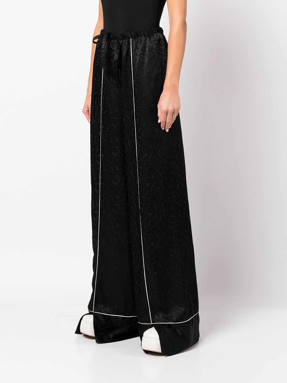 jacquard pyjama trousers - 3