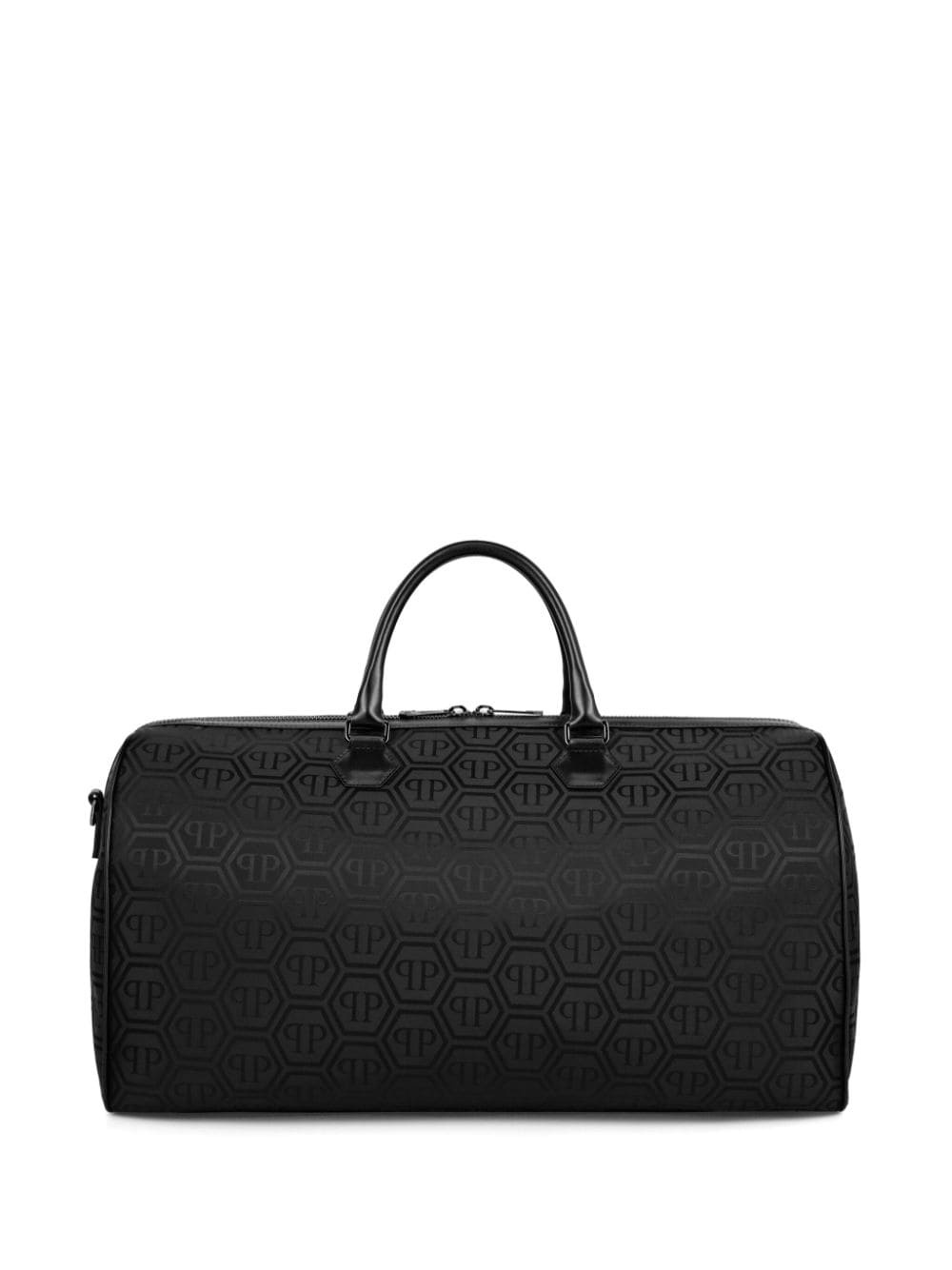 jacquard monogram tote bag - 2