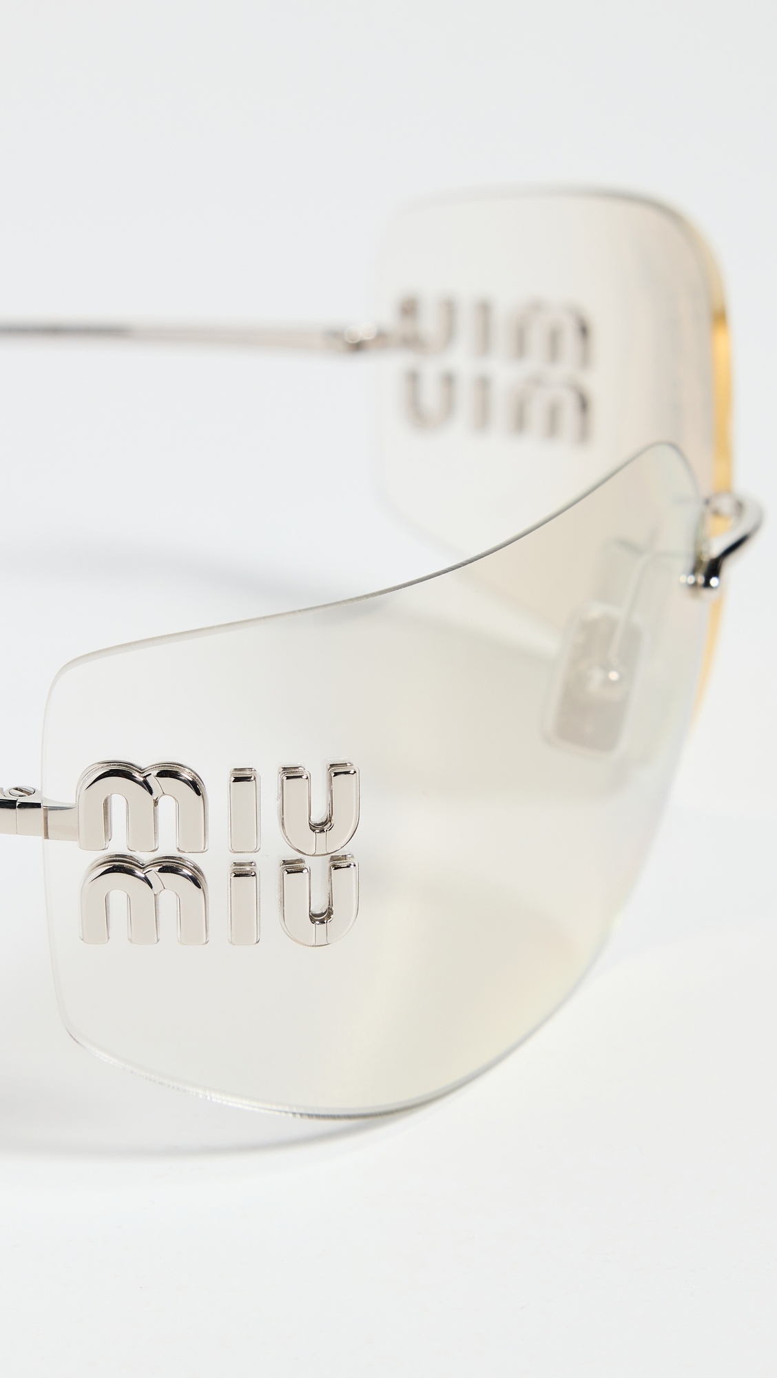 Miu Miu MU 54YS Wraparound Sunglasses - 4