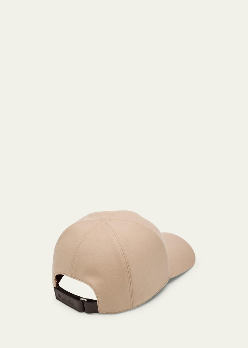 Loro Piana Men's Ivy The Gift Of Kings® Wool Baseball Cap outlook