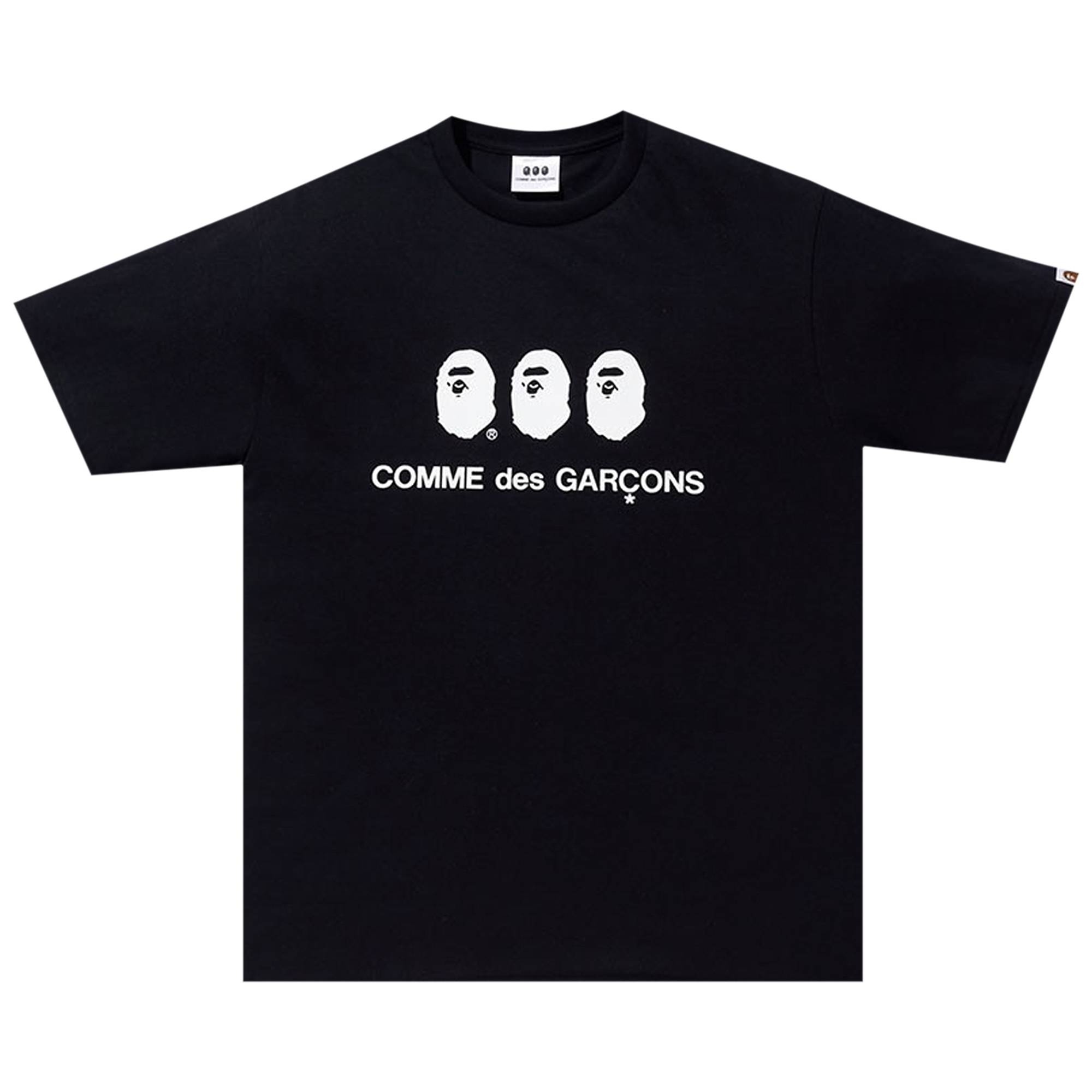 BAPE x Comme des Garçons Tee #1 'Black' - 1