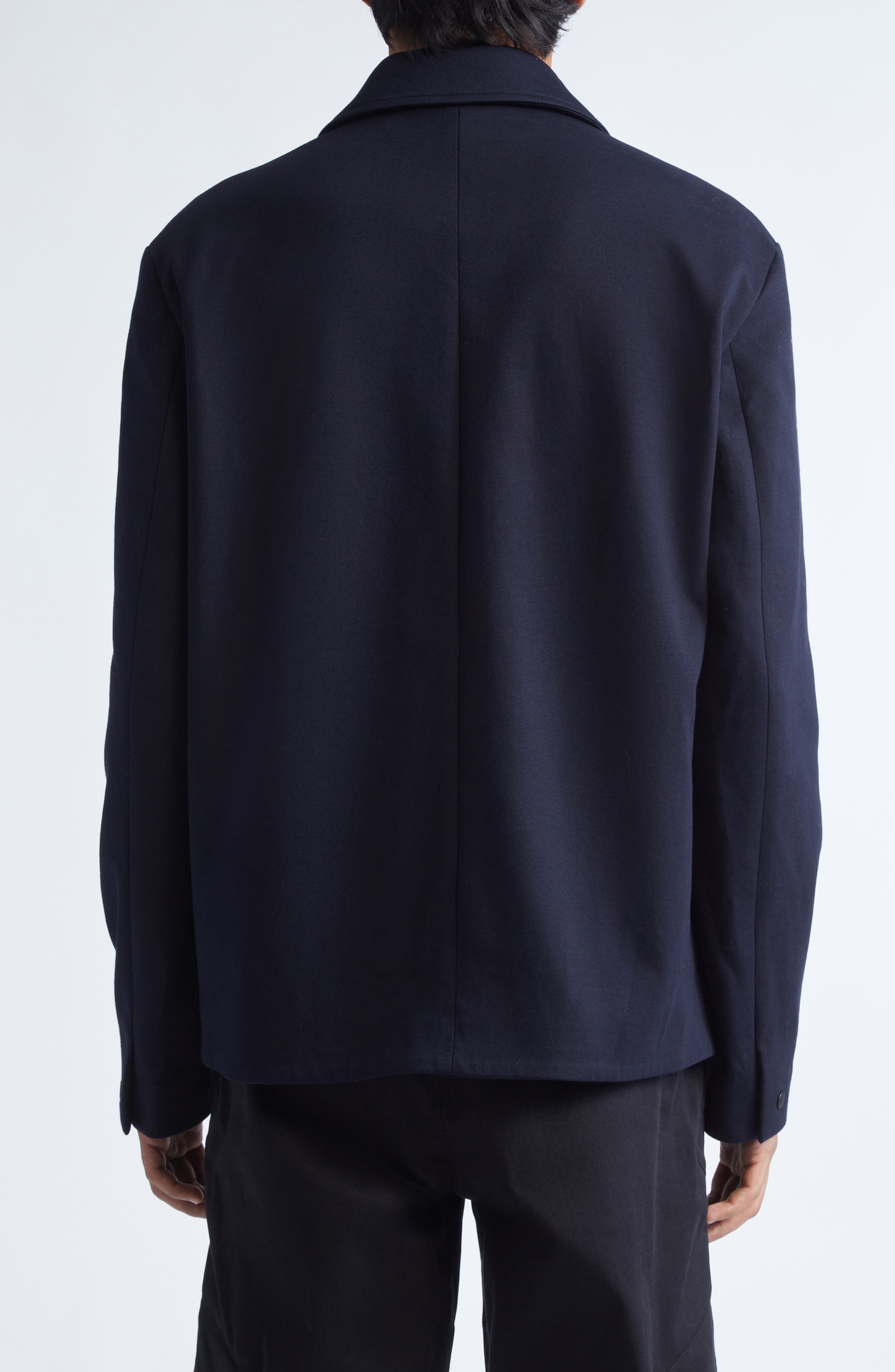 Moncler Cabalian Shirt Jacket in Night Sky at Nordstrom - 3