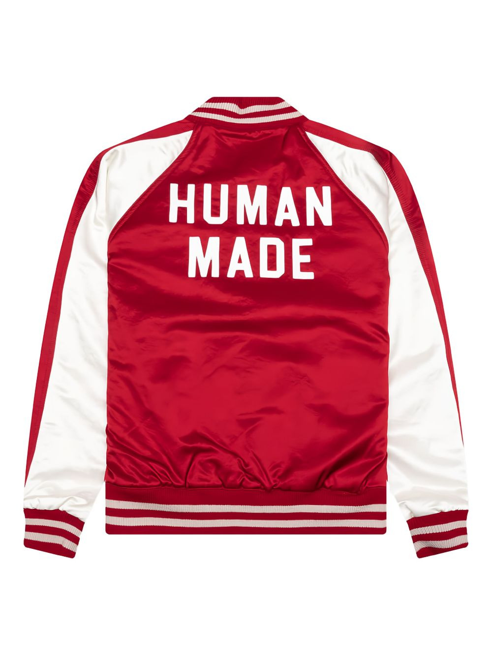 Stadium satin striped-trimjacket - 2