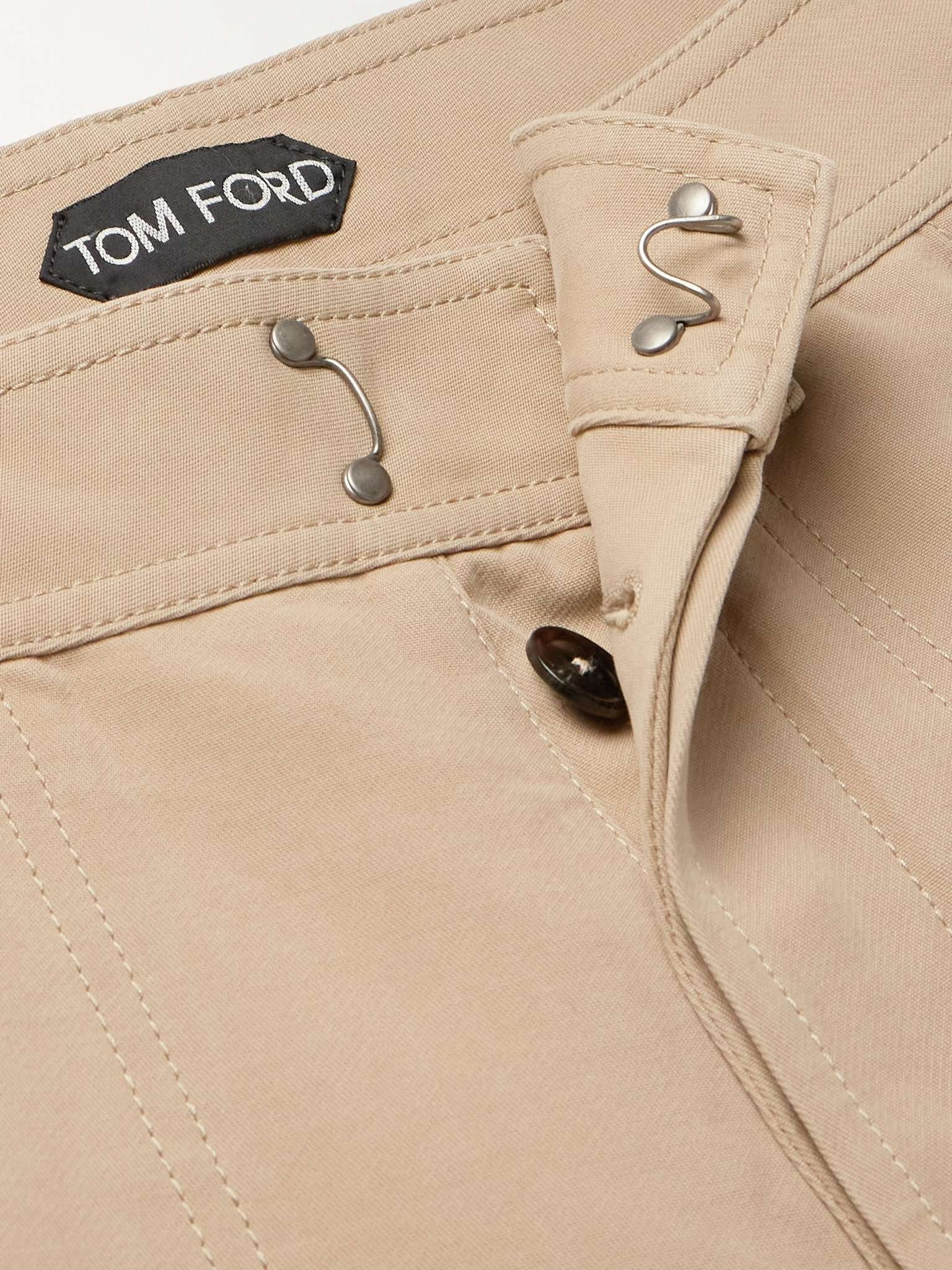 Straight-Leg Cotton-Twill Trousers - 3