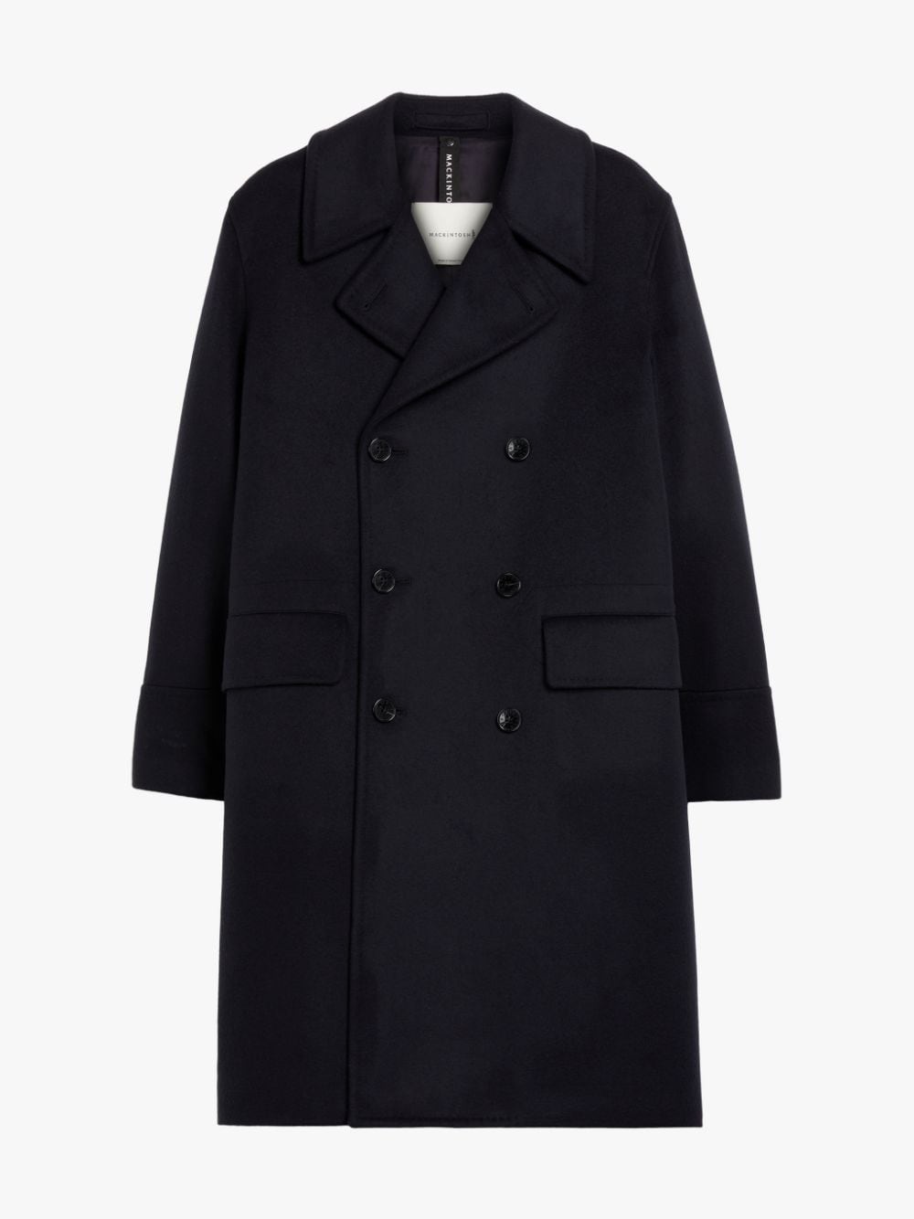 REDFORD NAVY WOOL & CASHMERE DOUBLE BREASTED COAT | GM-1101 - 1