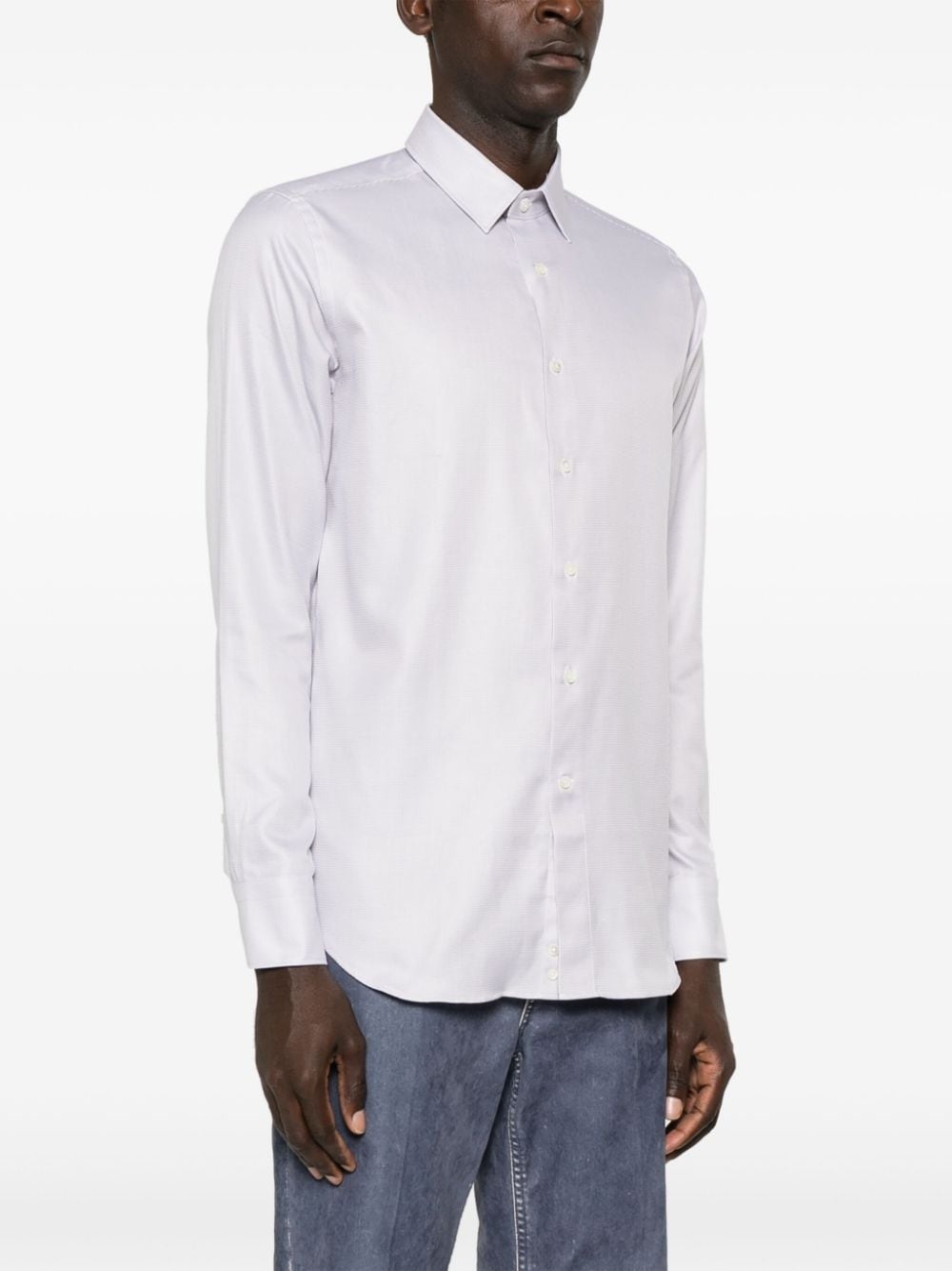 geometric-pattern shirt - 3