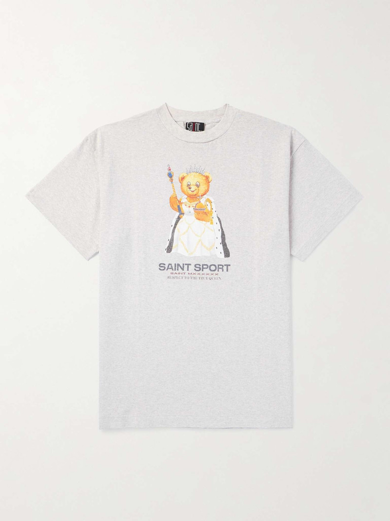 Printed Cotton-Jersey T-Shirt - 1