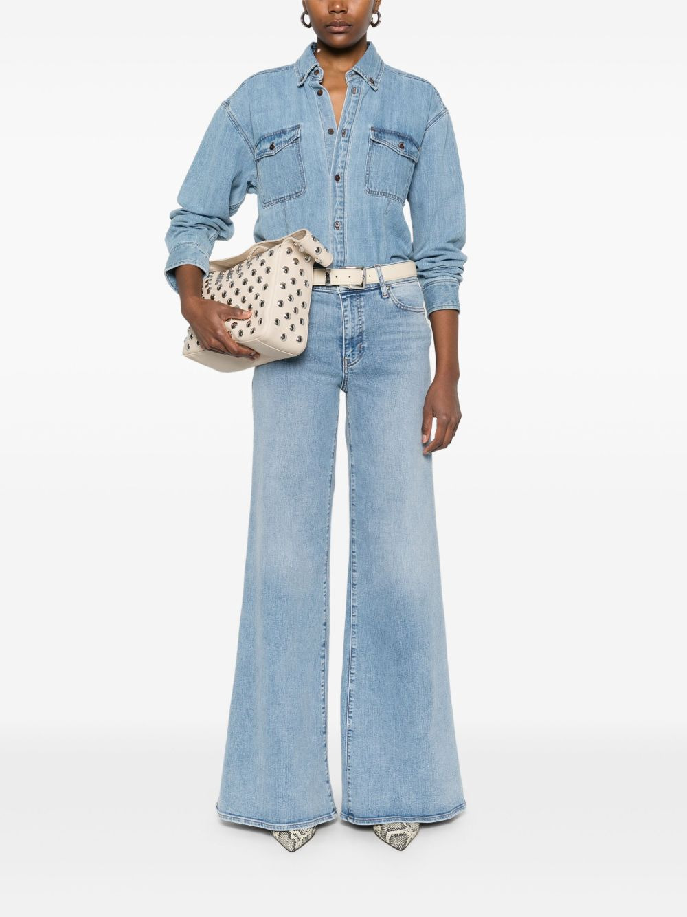 denim shirt - 2