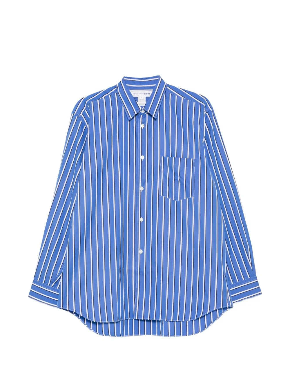 striped pocket shirt - 1