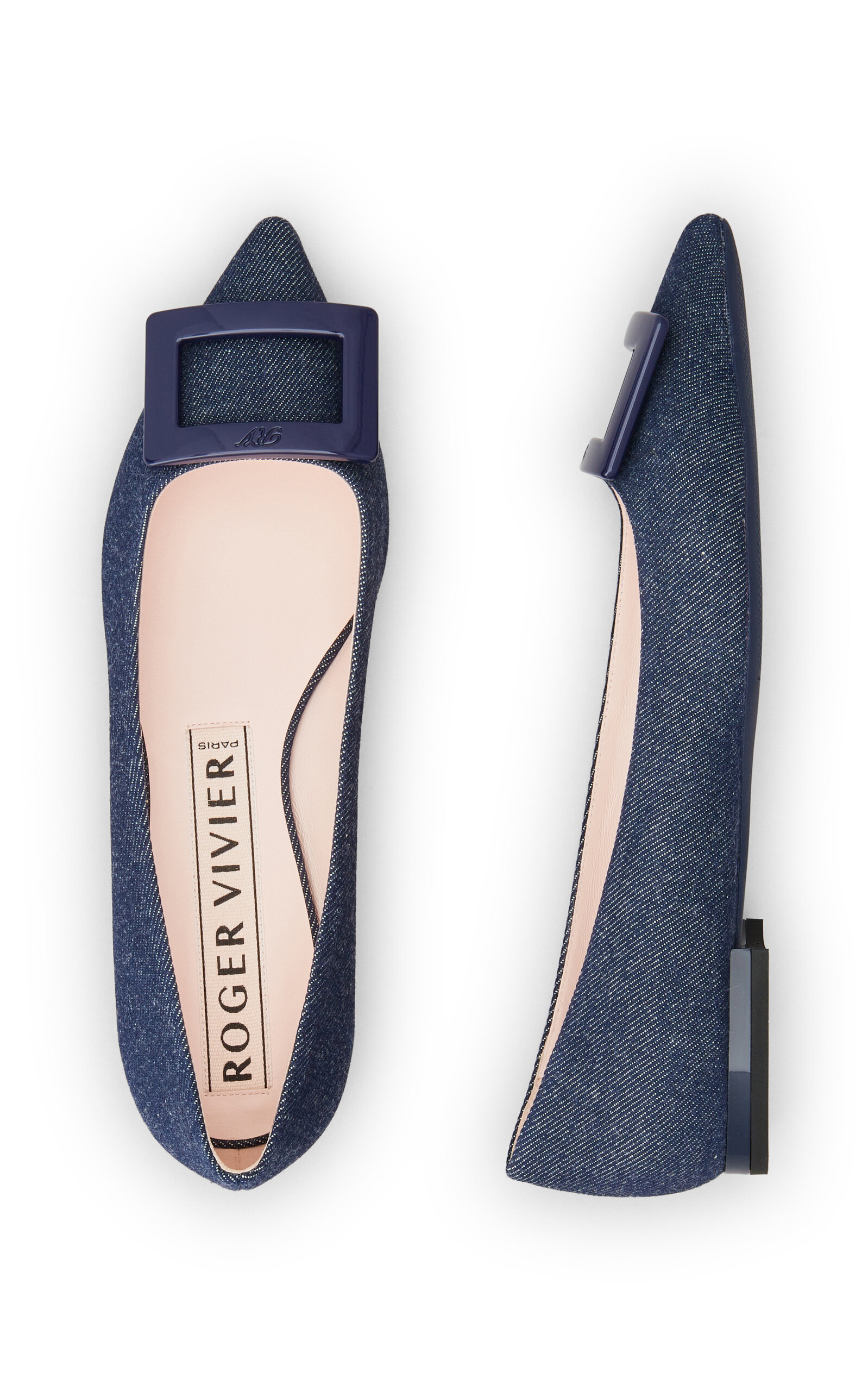 Gommettine Denim Flats blue - 7