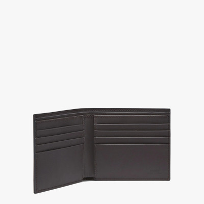 FENDI Black leather bi-fold wallet outlook