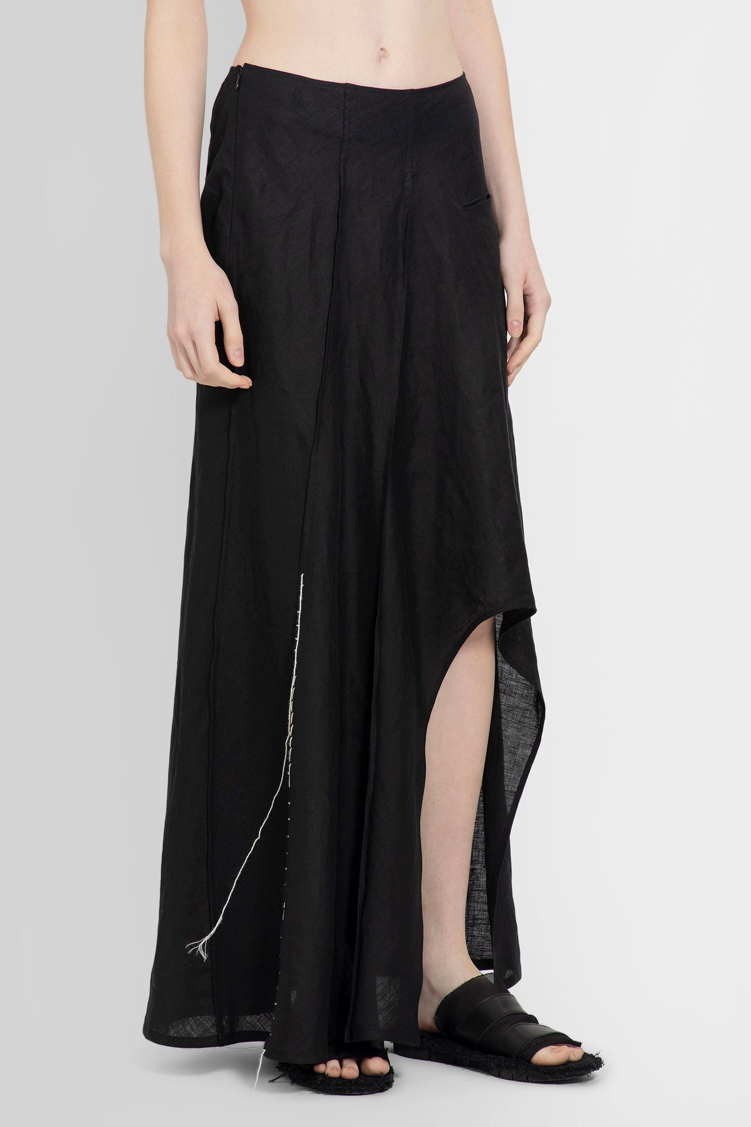 YOHJI YAMAMOTO WOMAN BLACK SKIRTS - 3