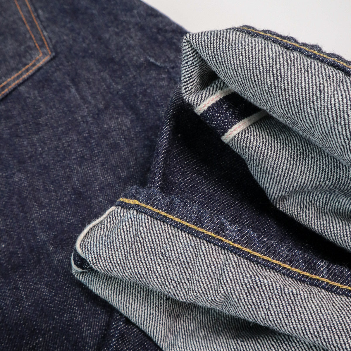 1108W Slim Straight Selvedge Denim 13.7oz One Wash Indigo - 3