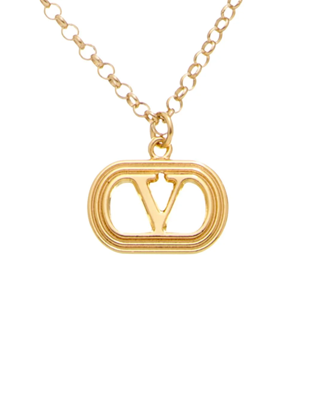 Valentino Oval Necklace - 1