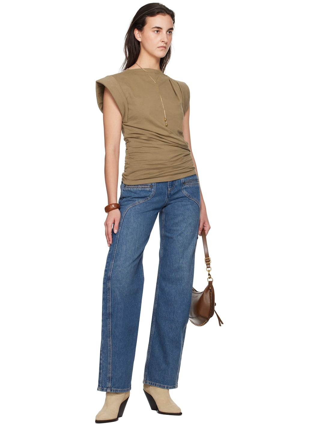 Beige Leyane Boots - 5