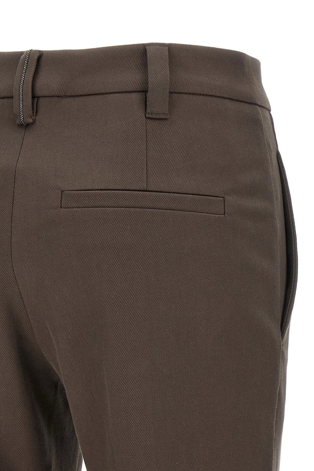 Brunello Cucinelli Women Monile Cotton Pants - 4