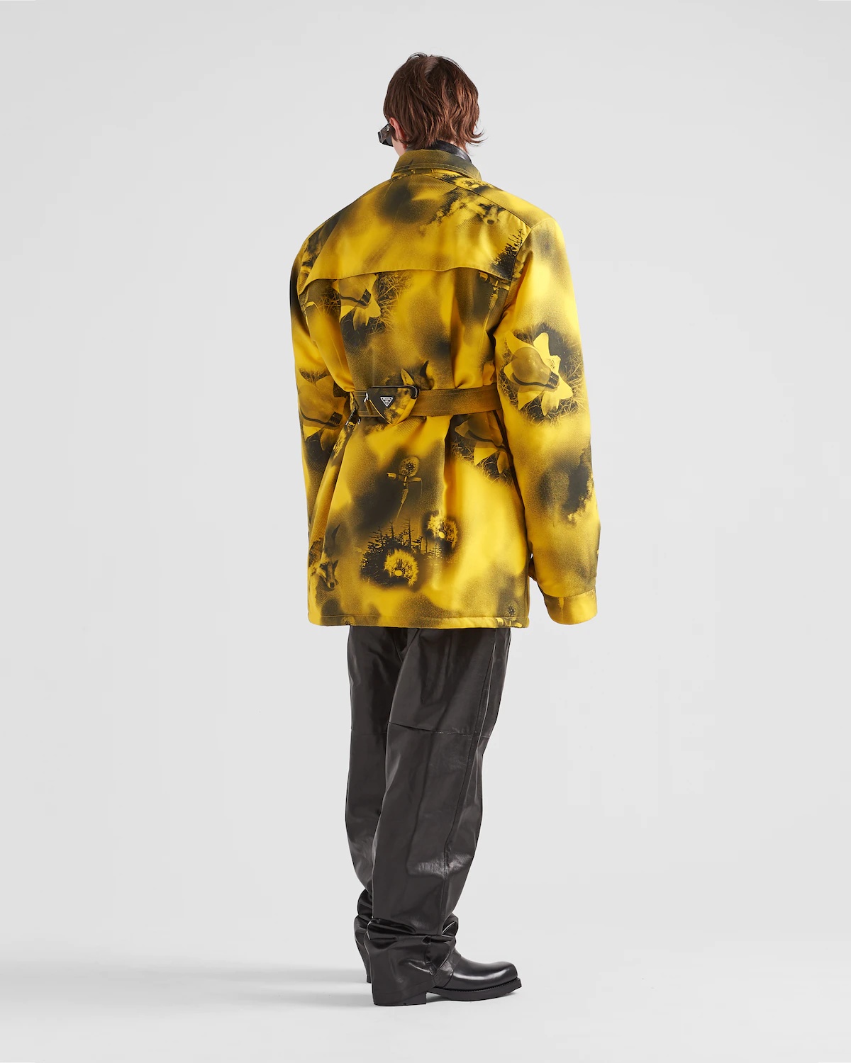 Printed Re-Nylon parka - 5