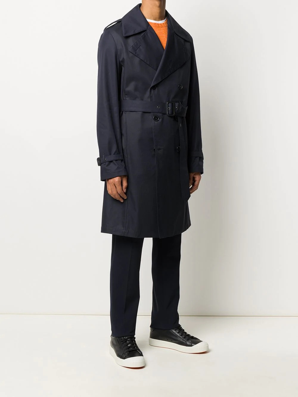 ST ANDREWS belted trench coat - 3