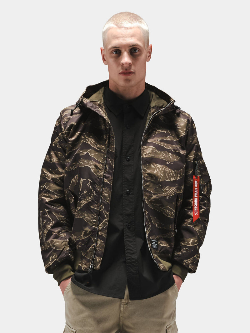 ALPHA INDUSTRIES L-2B HOODED GEN II BOMBER JACKET outlook