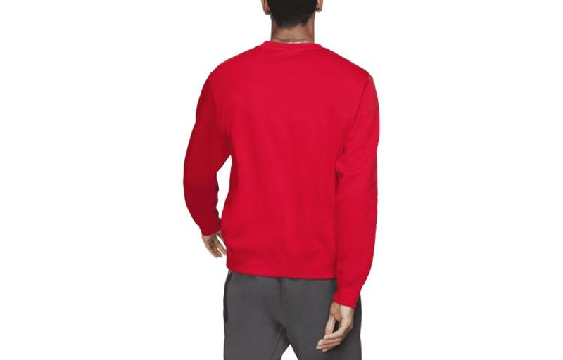 Nike Nike Sportswear Club Fleece Crewneck 'University Red White' BV2662-657 outlook