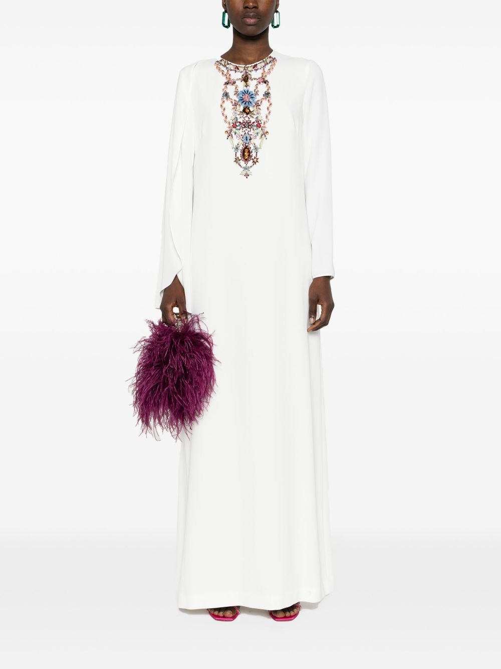 Makayla crepe gown - 2