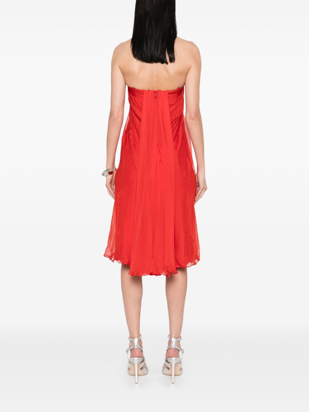 strapless dress - 4